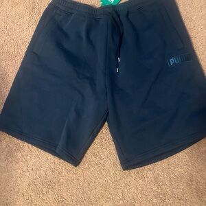 NWT Puma fleece shorts sz x large